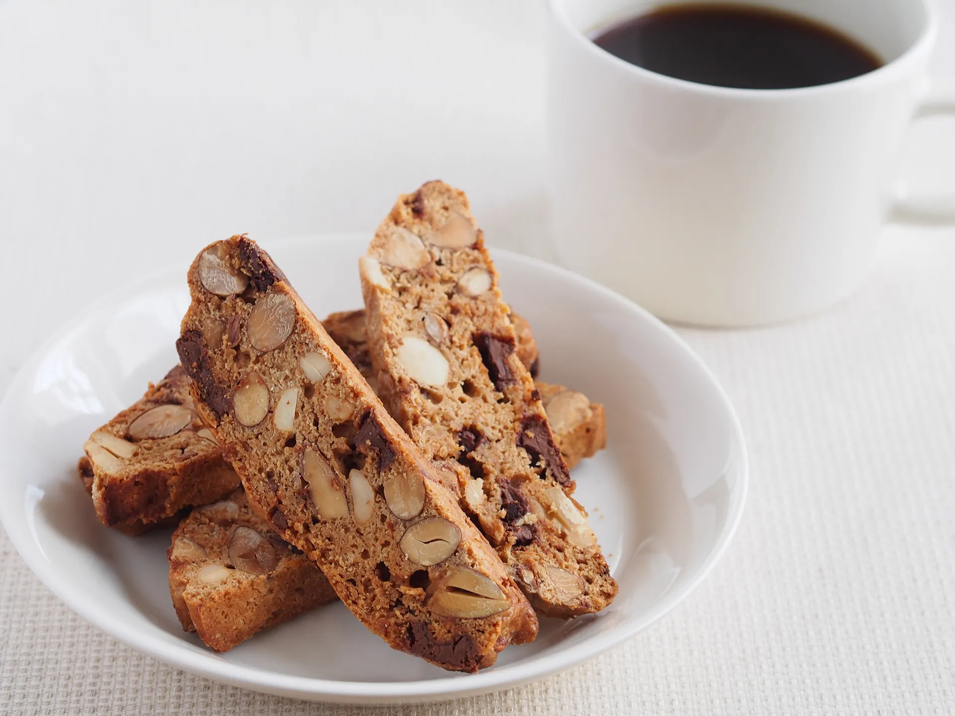 ビスコッティとコーヒー